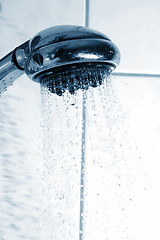 Image showing shower and water