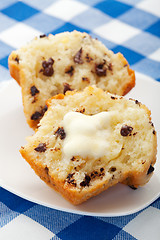 Image showing Chocolate Chip Muffin