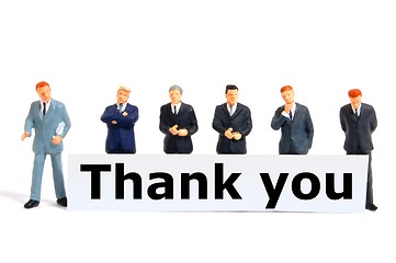 Image showing thank you