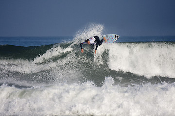 Image showing French surfer