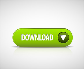 Image showing Big green download now button