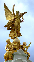 Image showing Gold monument