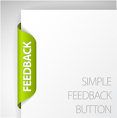 Image showing Feedback sticker