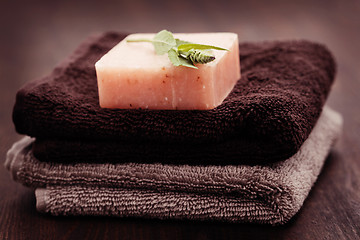 Image showing sage soap