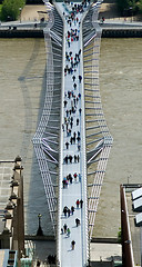 Image showing Millennium bridge