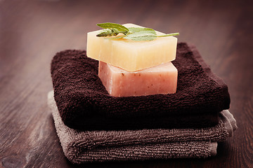 Image showing sage soap