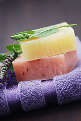 Image showing sage soap