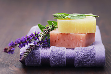 Image showing sage soap