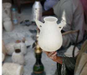 Image showing Vase making