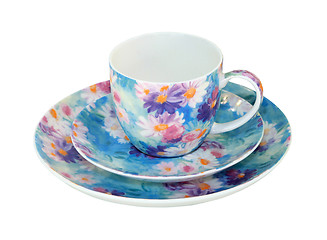 Image showing Floral cup