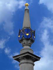 Image showing Public sun clocks