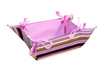 Image showing Pink basket