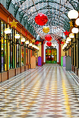 Image showing Shopping mall interior