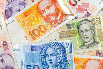 Image showing Kuna banknote