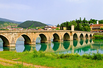 Image showing Visegrad bridge