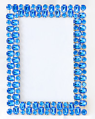 Image showing Blue frame