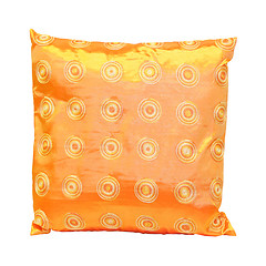 Image showing Orange pillow