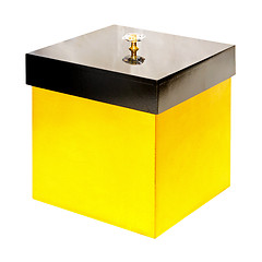 Image showing Gold box