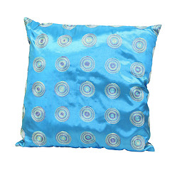 Image showing Blue pillow