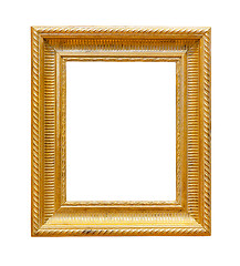 Image showing Golden frame