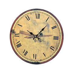 Image showing Grunge clock