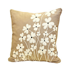 Image showing Floral pillow