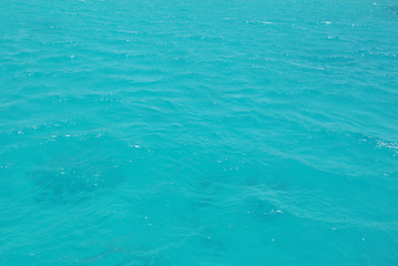 Image showing Blue water background