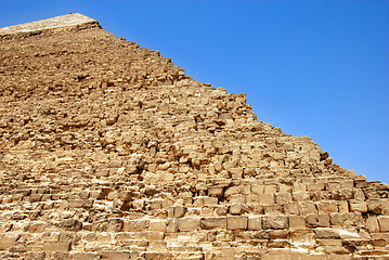 Image showing Kefren Pyramid on Giza, Cairo