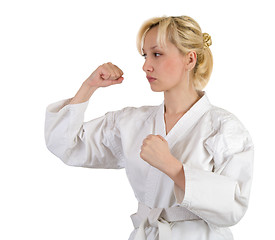 Image showing Karate girl.