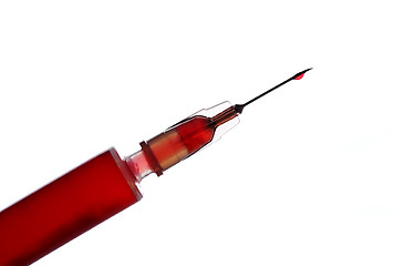 Image showing Medical syringe