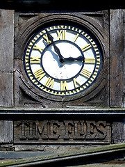 Image showing Time flies