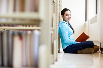 Image showing Asian college student