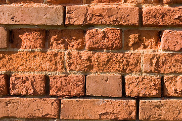 Image showing Old brick wall texture