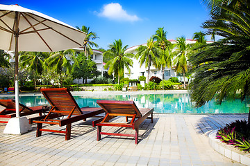 Image showing swimming pool