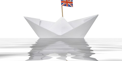 Image showing Paper boat