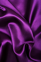 Image showing Smooth elegant lilac silk as background 