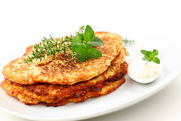 Image showing Potato pancakes