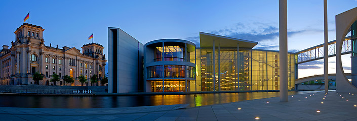 Image showing berlin reichstag panorama