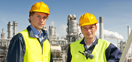 Image showing Petrochemical engineers