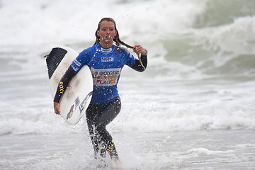 Image showing Nice surfer