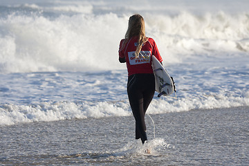 Image showing Fair surfer