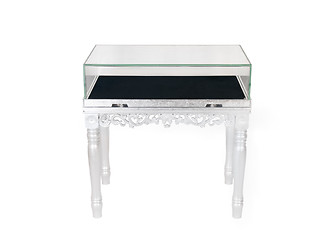 Image showing silver display table