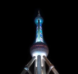 Image showing shanghai pearl TV toweron