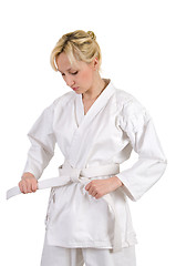 Image showing Karate girl.