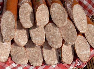 Image showing Garlic sausage