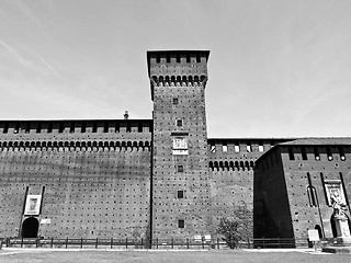 Image showing Castello Sforzesco, Milan