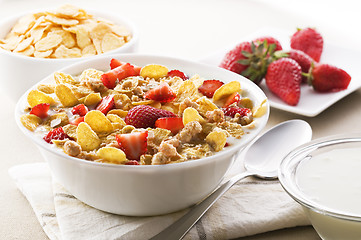 Image showing Corn flakes