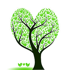 Image showing Love tree