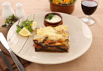 Image showing Greek Moussaka