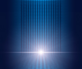 Image showing blue background